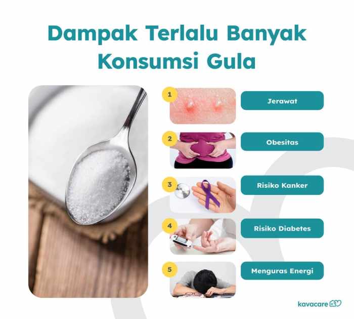 Dampak buruk konsumsi gula berlebih bagi kesehatan ginjal jangka panjang