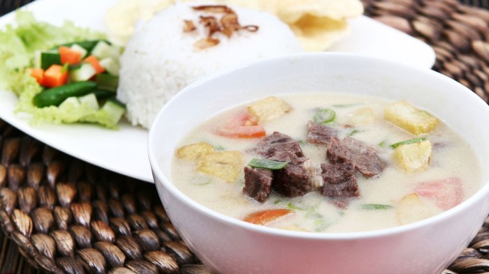 Resep Soto Betawi Kuah Susu yang Gurih Banget