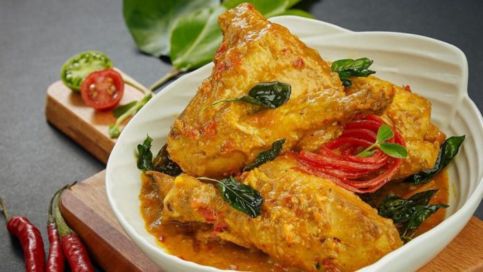 Ayam woku manado resep indozone sederhana khas ilustrasi Ayam woku manado resep indozone sederhana khas ilustrasi