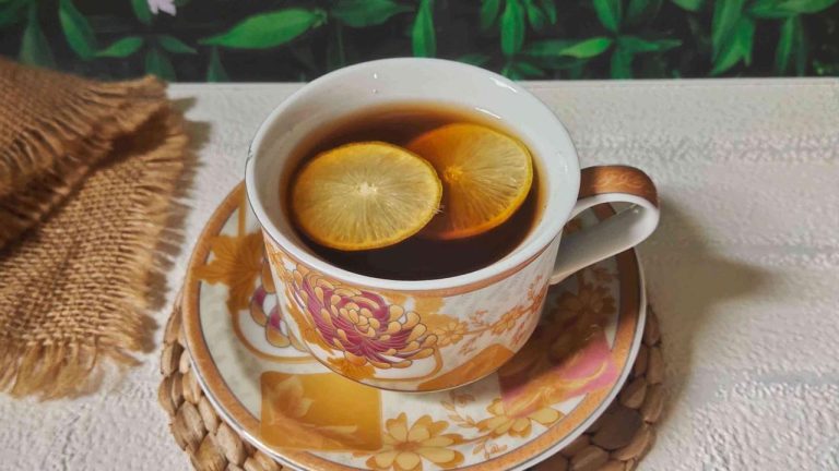 Teh Jahe Lemon Tanpa Madu
