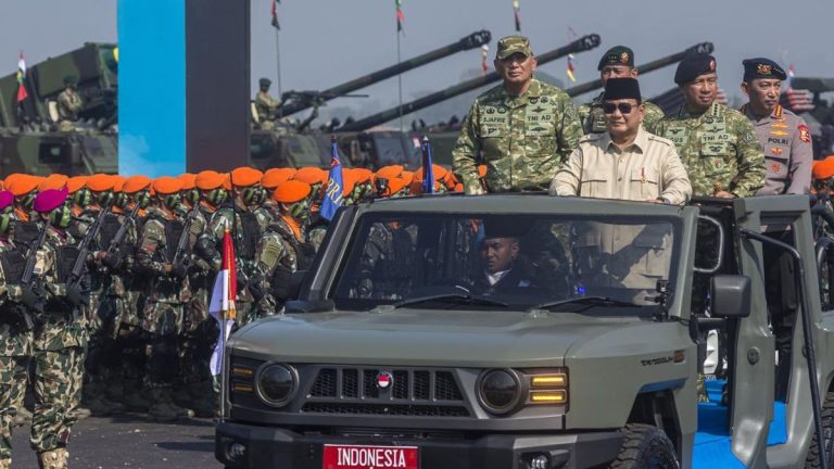 Prabowo Jadi Inspektur Upacara HUT TNI di Monas 5 Oktober 2023