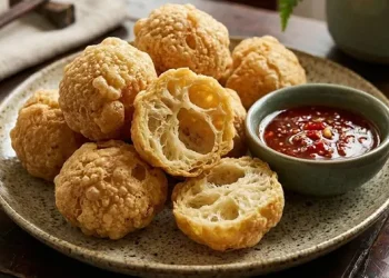 Resep Bakso Goreng Kopong Renyah di Luar dan Berongga di Dalam seperti Restoran Chinese Food