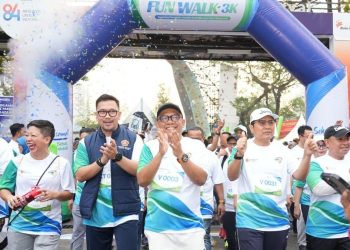 Ajak Masyarakat Terapkan Hidup Sehat Lewat Fun Walk 3K di Jakarta