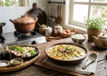 Resep Telur Kukus Tahu Jamur yang Lembut dan Praktis