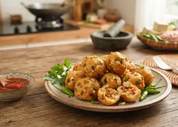 Resep Camilan Bola-Bola Tahu Isi Ayam Pedas yang Enak untuk Keluarga