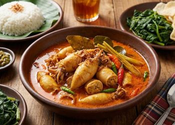 Gulai Cumi Khas Padang yang Empuk dan Gurih